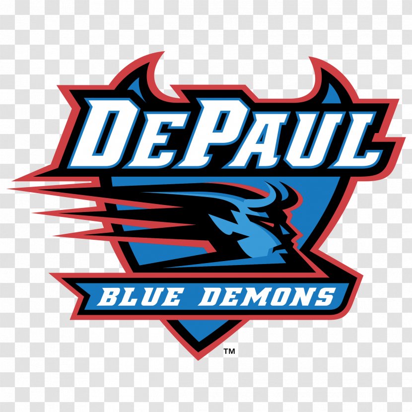 DePaul University Blue Demons Women's Basketball Men's Logo Sullivan Athletic Center - Decal Transparent PNG