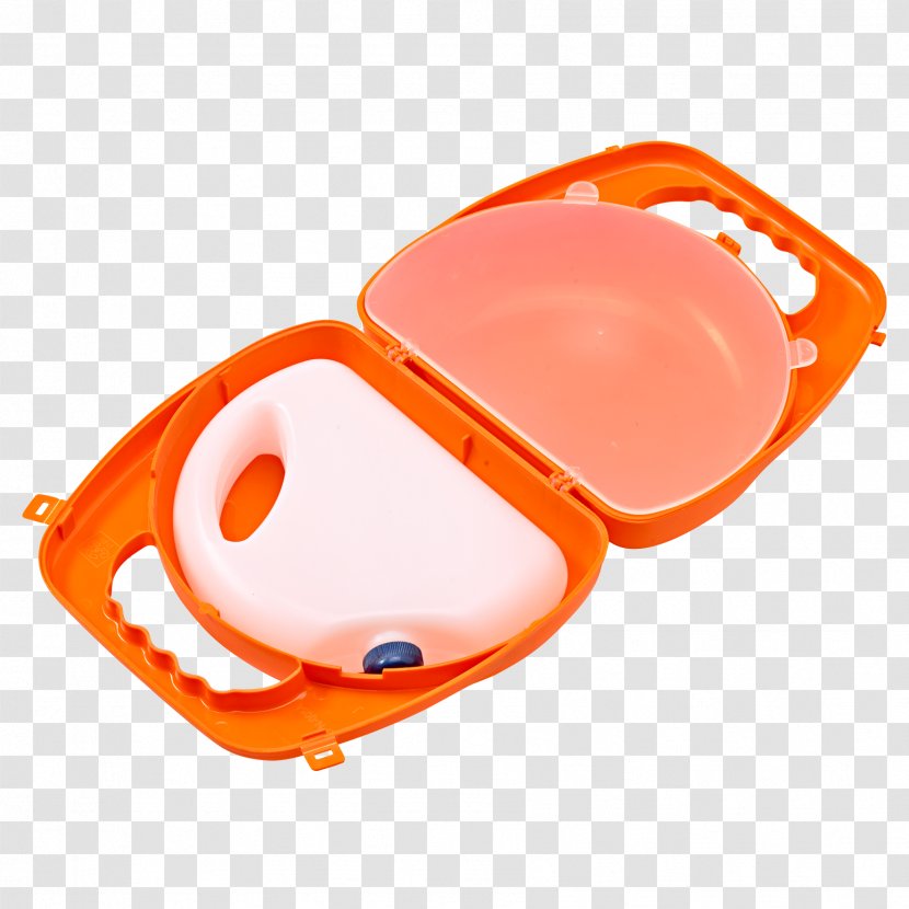 Goggles Plastic - Orange - Design Transparent PNG