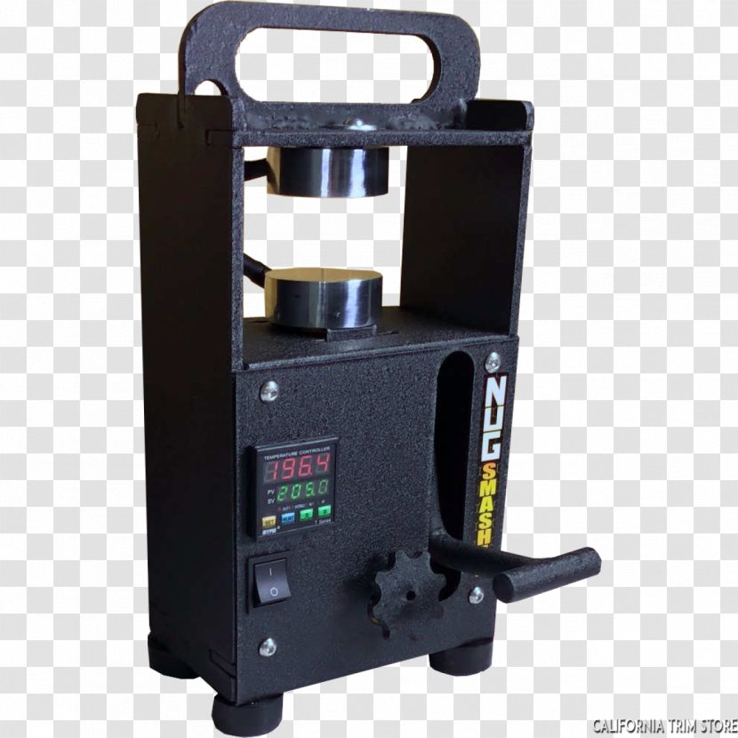 Mini Nugsmasher Heat Press Rosin - Industry Transparent PNG