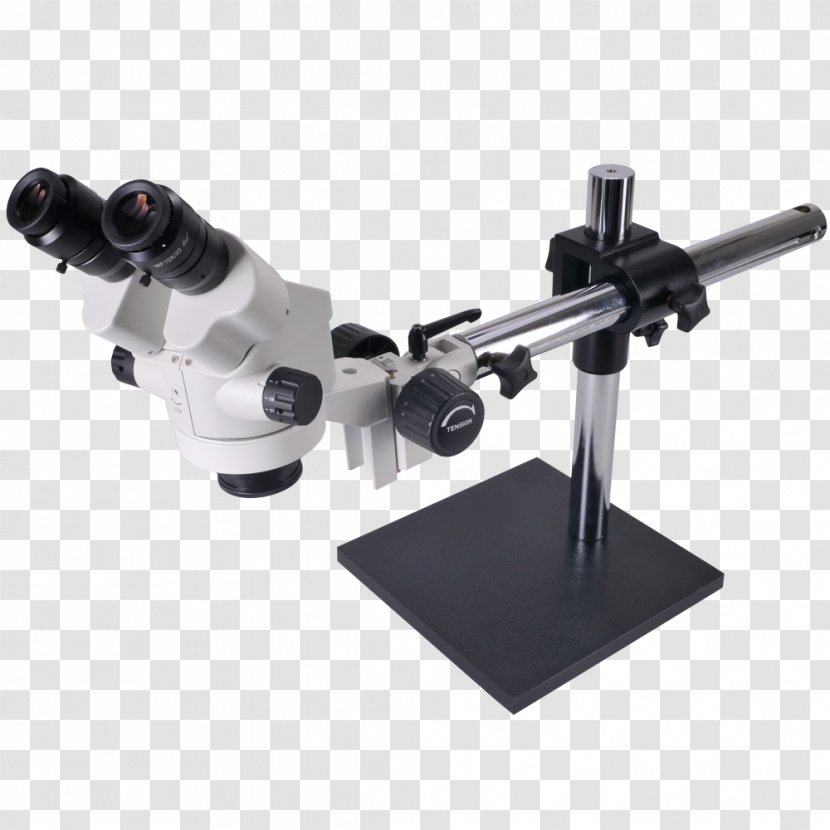 Stereo Microscope Binoculair Zoom Lens Magnification - Scientific Instrument Transparent PNG