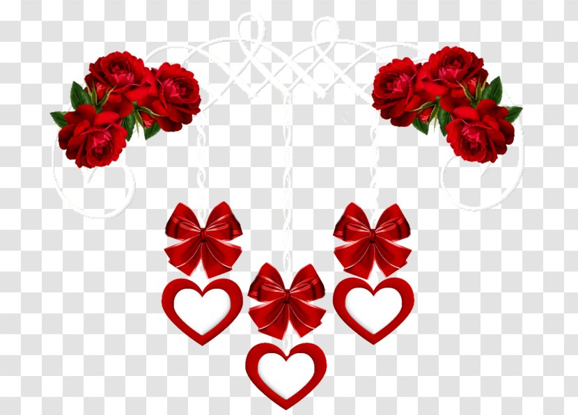 Clip Art Valentine's Day Love Heart Garden Roses - Plant - Valentines Transparent PNG
