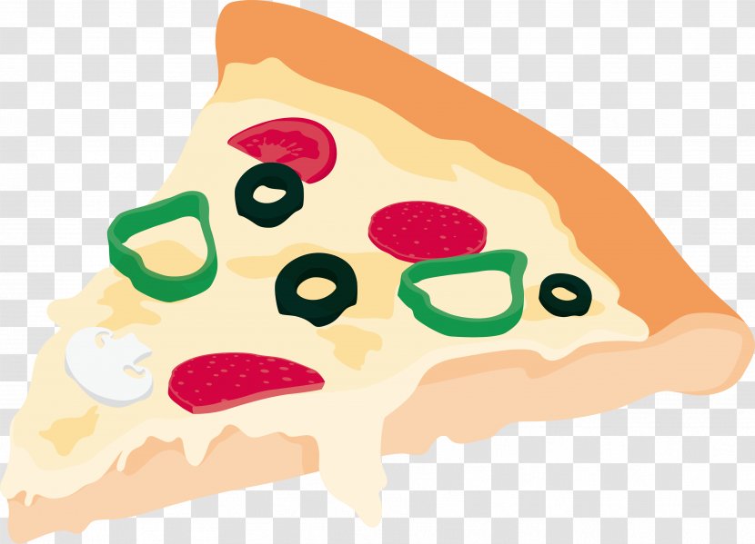 Pizza Italian Cuisine Fast Food Cheese - Art - A Transparent PNG