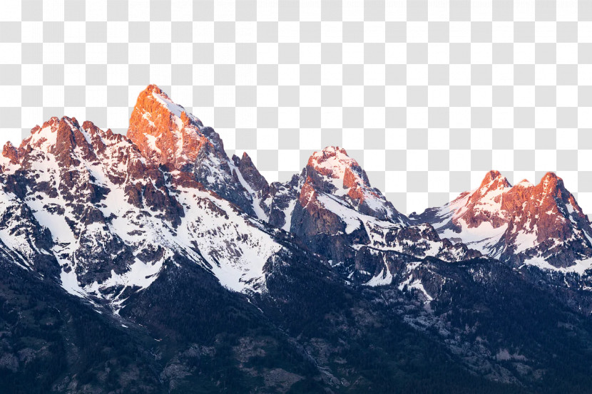 Mount Scenery Mountain Range Alps Massif Glacial Landform Transparent PNG