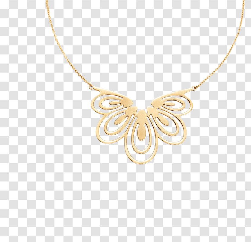 Necklace Pendant Jewellery Chain Butterfly - Fashion Accessory Transparent PNG