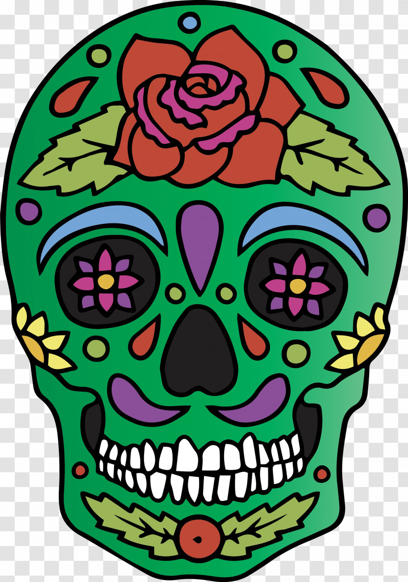 Skull Mexico Cinco De Mayo Transparent PNG