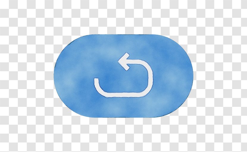 Blue Aqua Electric Font Symbol - Smile Transparent PNG