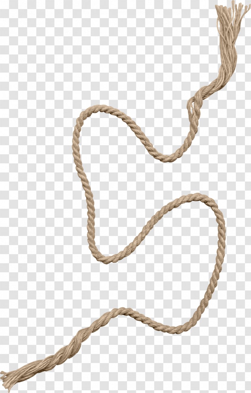 Rope Hemp - Chain - Floating Transparent PNG