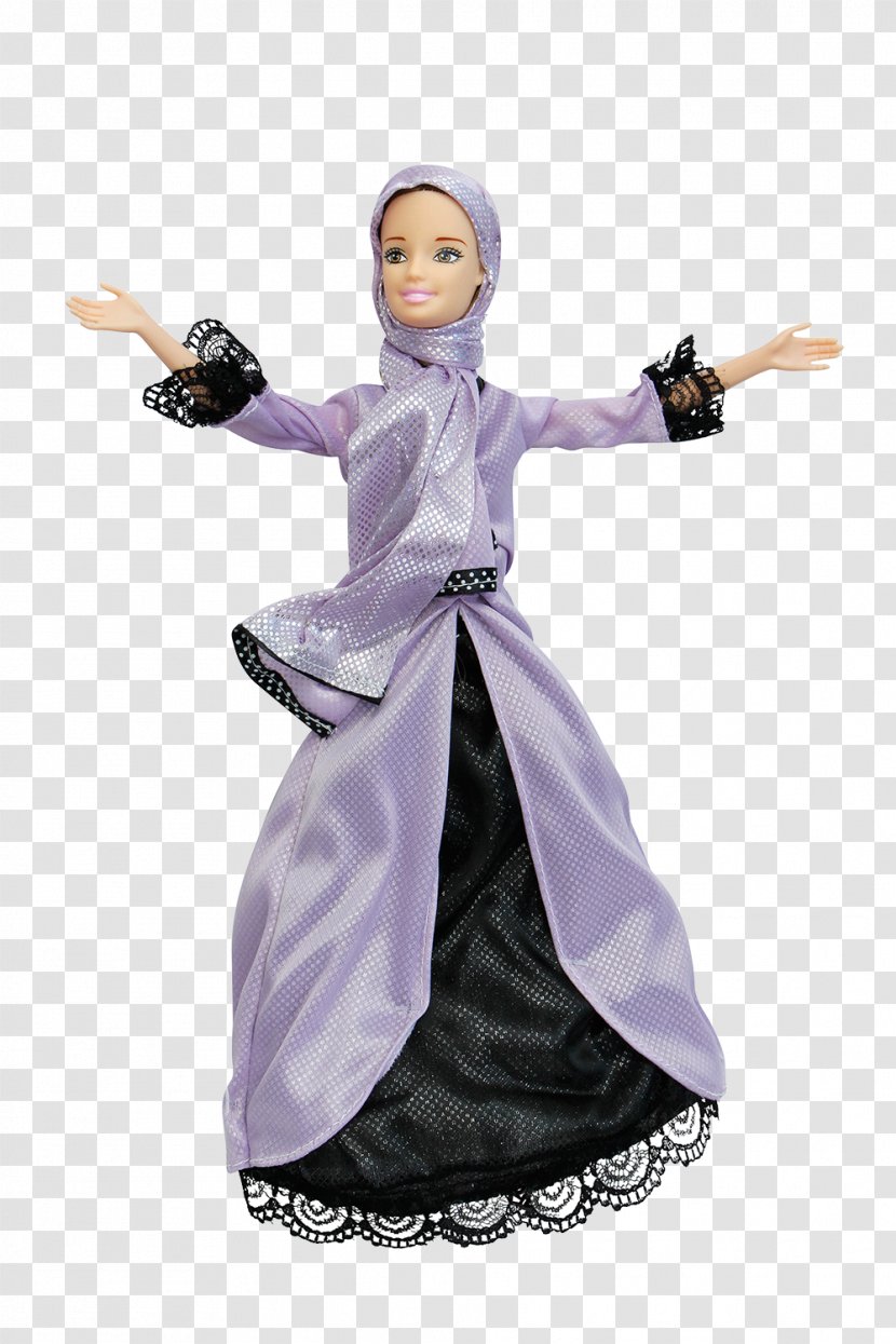 Qur'an Doll Barbie Hijab Toy - Costume Design Transparent PNG