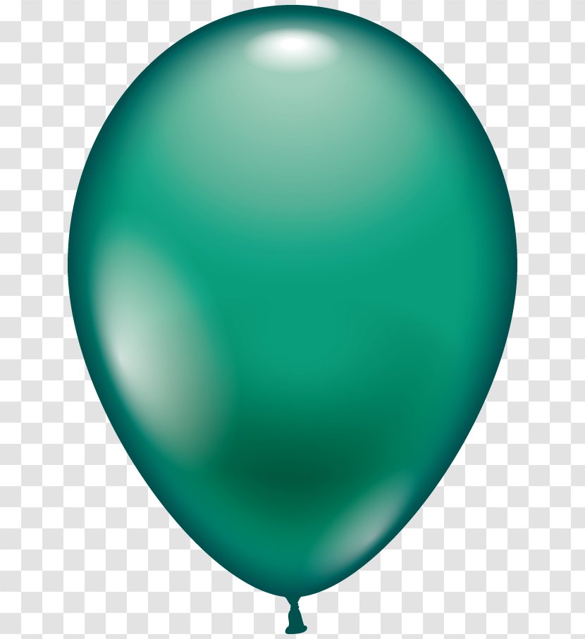 Balloon Sphere - Teal Transparent PNG