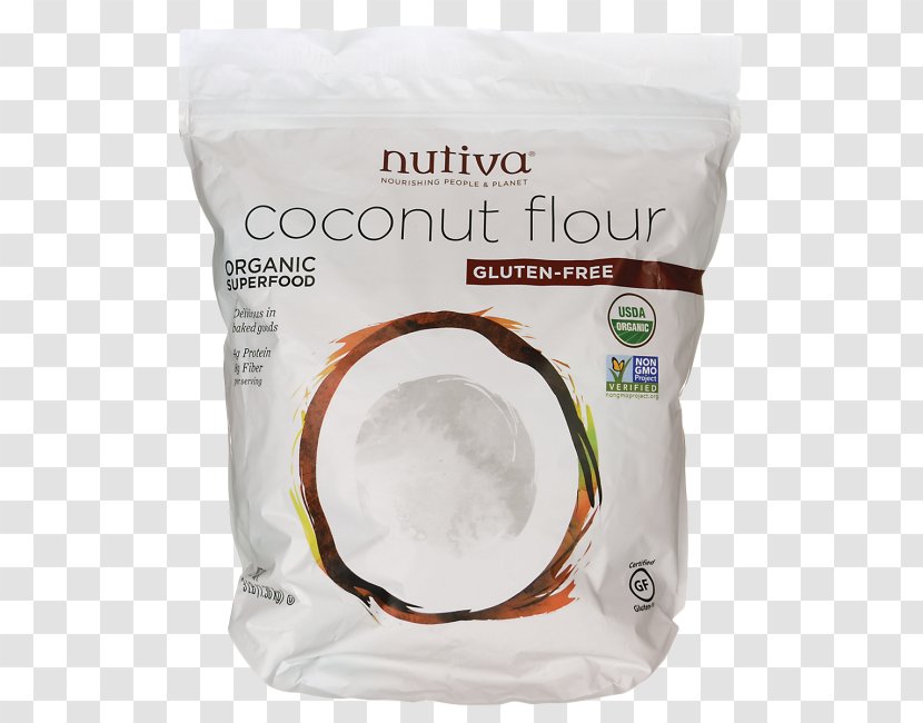 Flour Gluten-free Diet Coconut Ingredient - Frying - Powder Transparent PNG