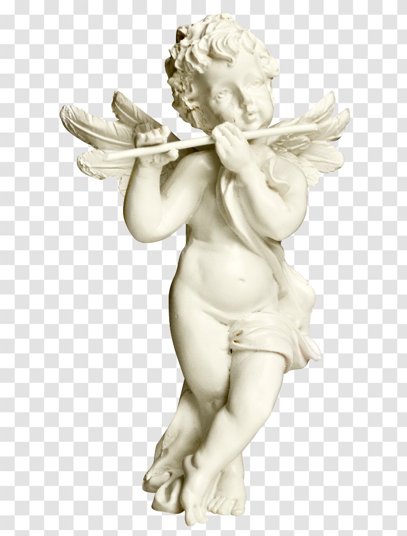Christmas Statue Classical Sculpture Angel Figurine - Fictional Character - Joint Transparent PNG