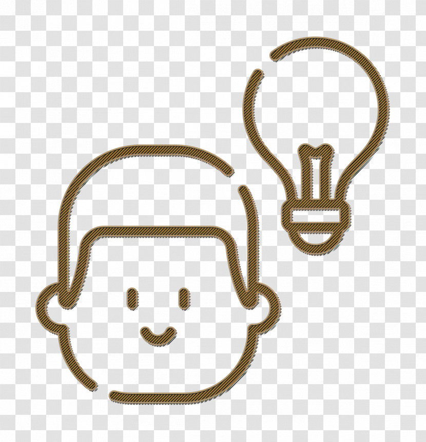 Lightbulb Icon Friendship Icon Idea Icon Transparent PNG