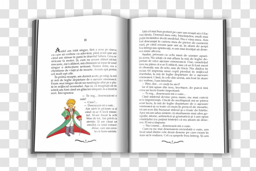The Little Prince Text Book Brochure Mitteldeutsche Zeitung Transparent PNG