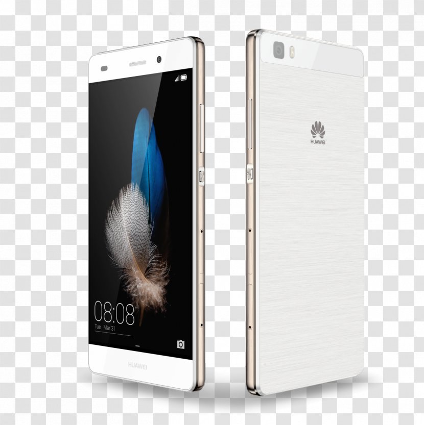 Huawei P8lite Smartphone 华为 P8 Lite (2017) White Hardware/Electronic - Feature Phone Transparent PNG