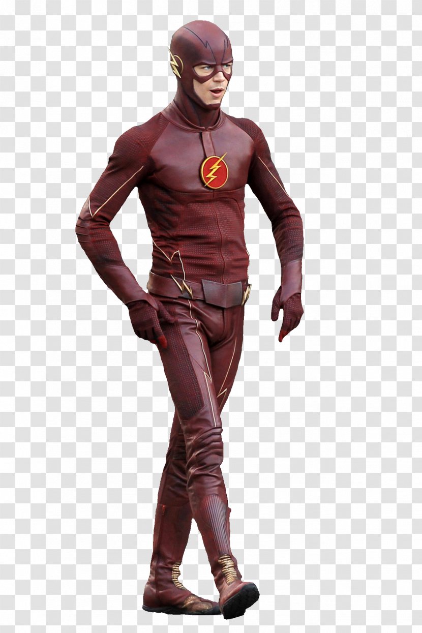 Superhero Maroon Costume - Standing - Tattoo Flash Transparent PNG