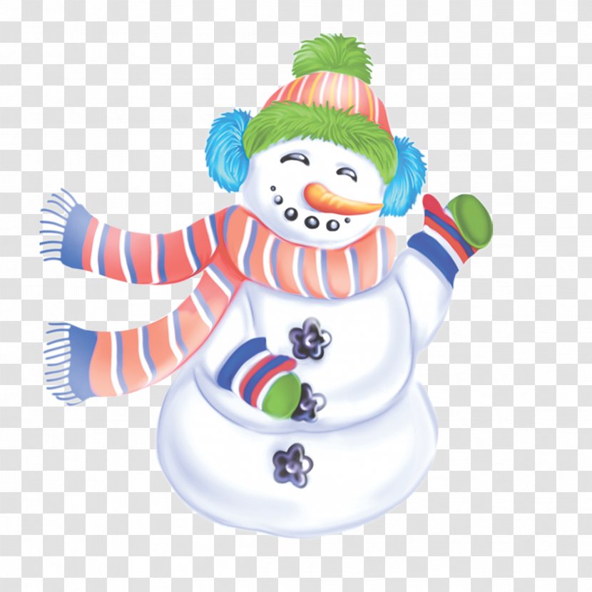 Winter Snowman Designer - Baby Toys - Scarf Cartoon Transparent PNG