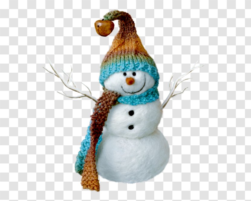 Snowman Hat Scarf - Red - Wearing A And Transparent PNG