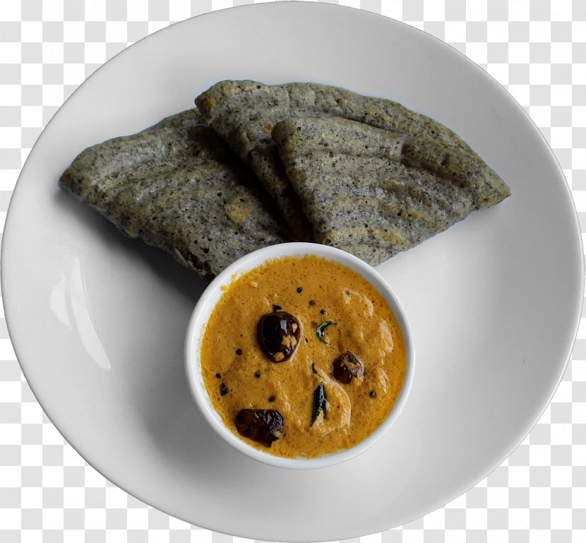 Chutney Indian Cuisine Vegetarian Dish Food - Pongal - Curd Transparent PNG