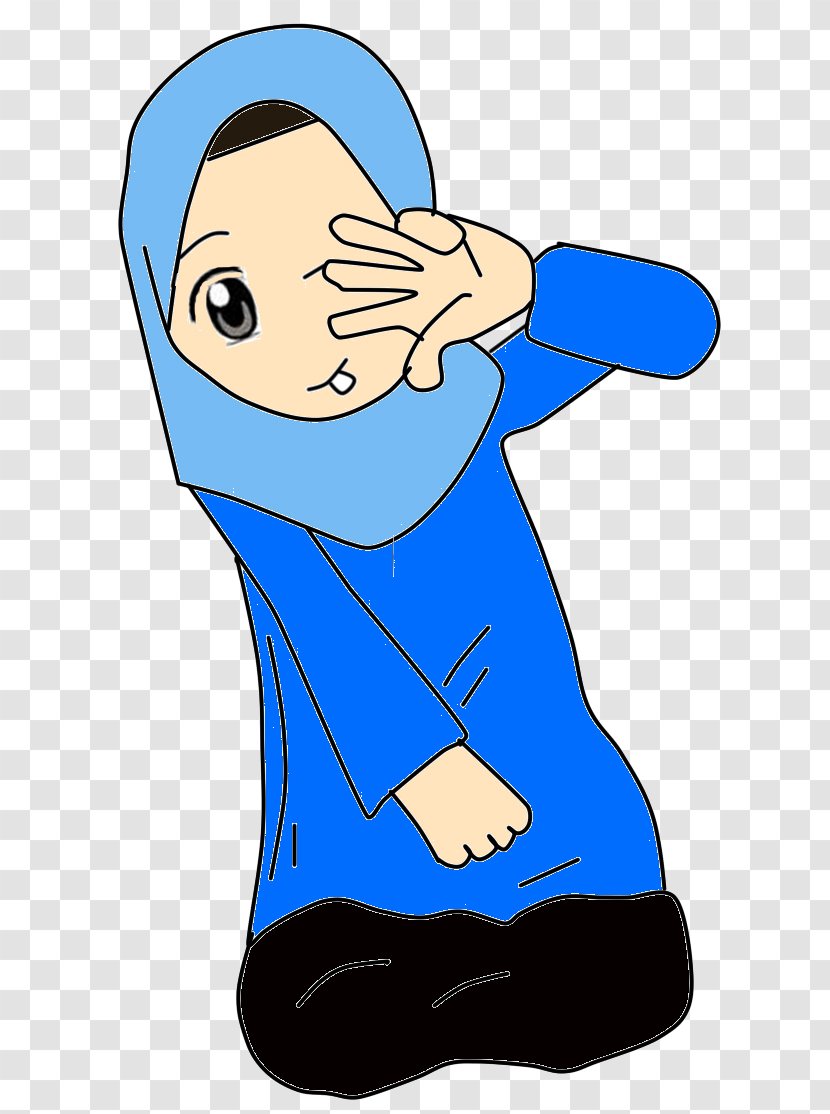 Bandung Cartoon Blue Animaatio Clip Art - Nose - Islamic Transparent PNG