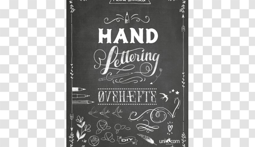 Lettering Idea Hand Creativity Book - Handlettering Transparent PNG