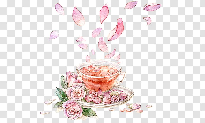 Flowering Tea Beach Rose Clip Art - Order Transparent PNG