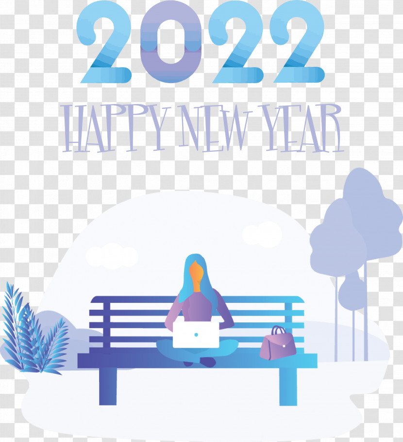 2022 New Year 2022 Happy New Year 2022 Transparent PNG