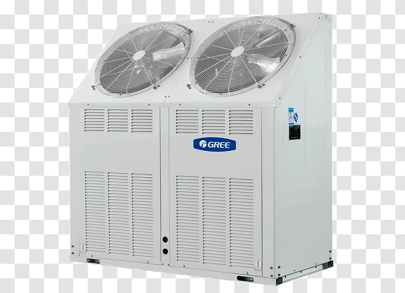 Air Conditioner Chiller Gree Electric Machine Fan Coil Unit - Group Transparent PNG