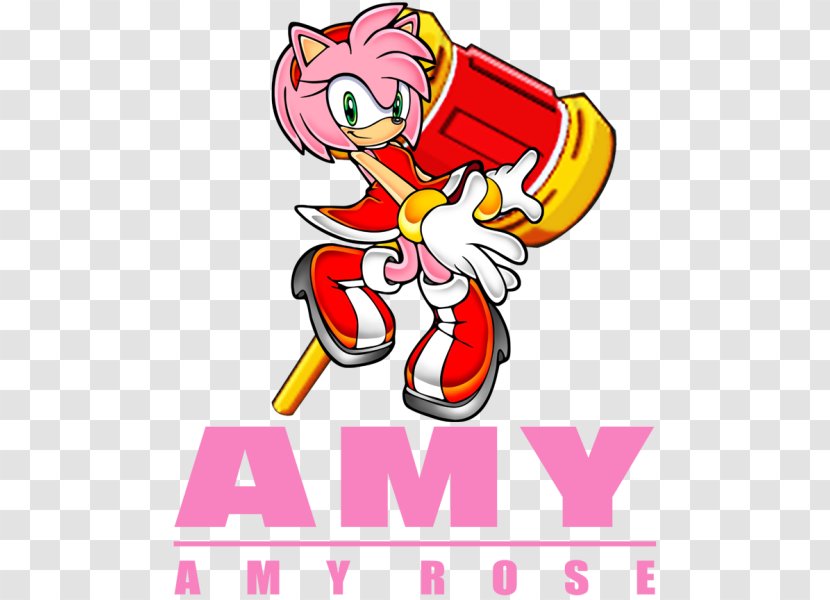 Amy Rose Sonic The Hedgehog Knuckles Echidna Riders: Zero Gravity Adventure - Watercolor - Anita Transparent PNG