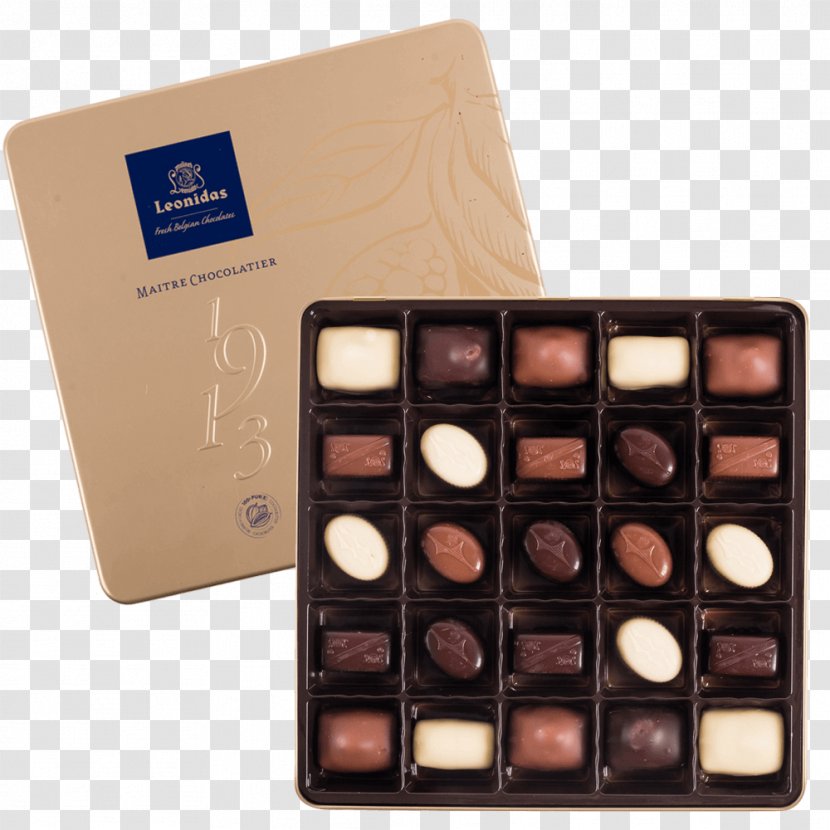 Praline Leonidas Belgian Chocolate Ballotin - Gr Transparent PNG