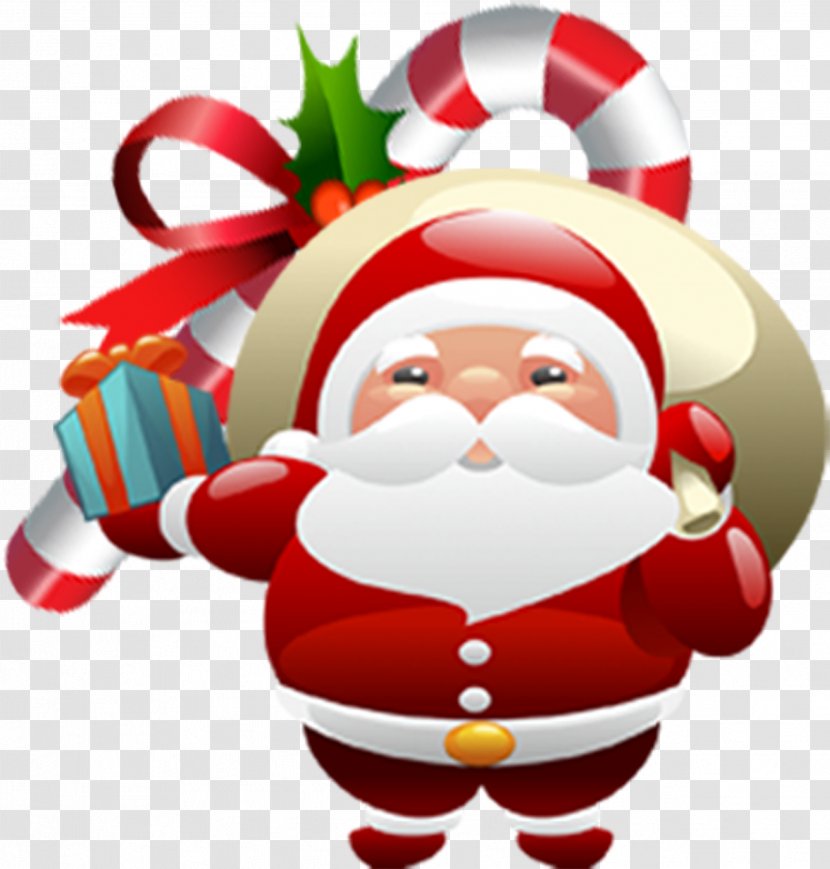 Santa Claus Christmas Clip Art - Child Transparent PNG