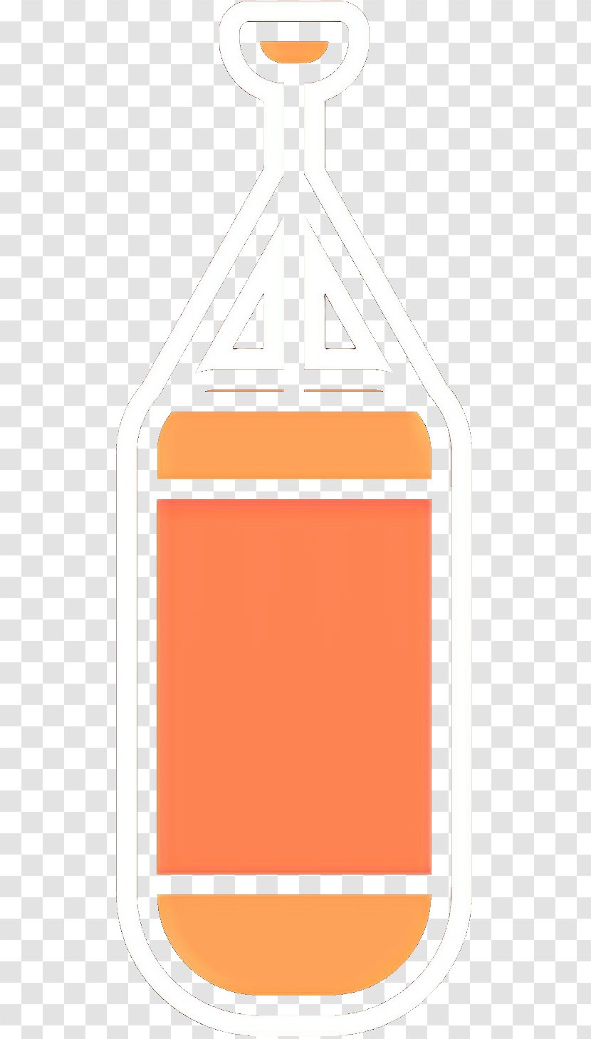 Product Design Angle Line Font - Orange - Peach Transparent PNG