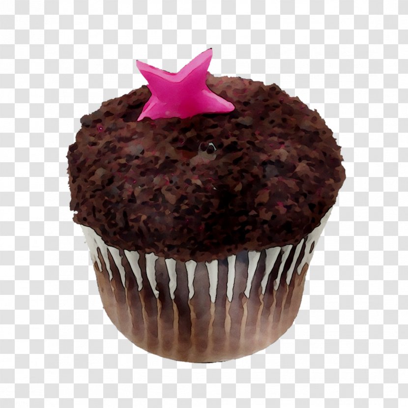 Cupcake Chocolate Cake Ganache American Muffins Truffle - Petit Four - Flavor Transparent PNG