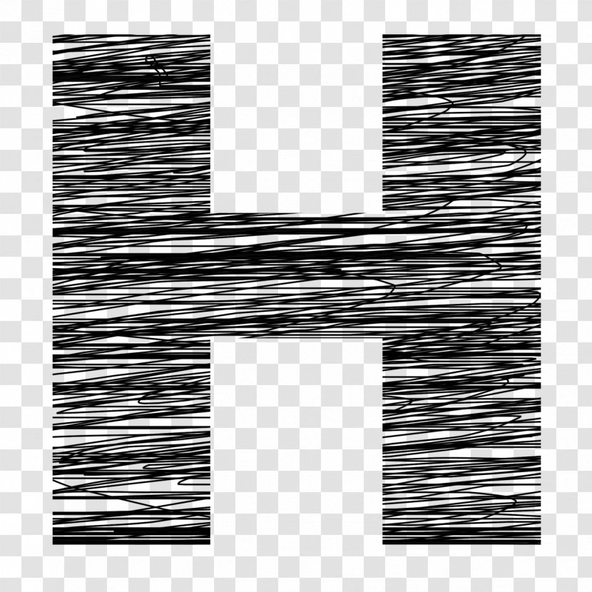 Letter Alphabet Word - Monochrome - Hand Writing Transparent PNG