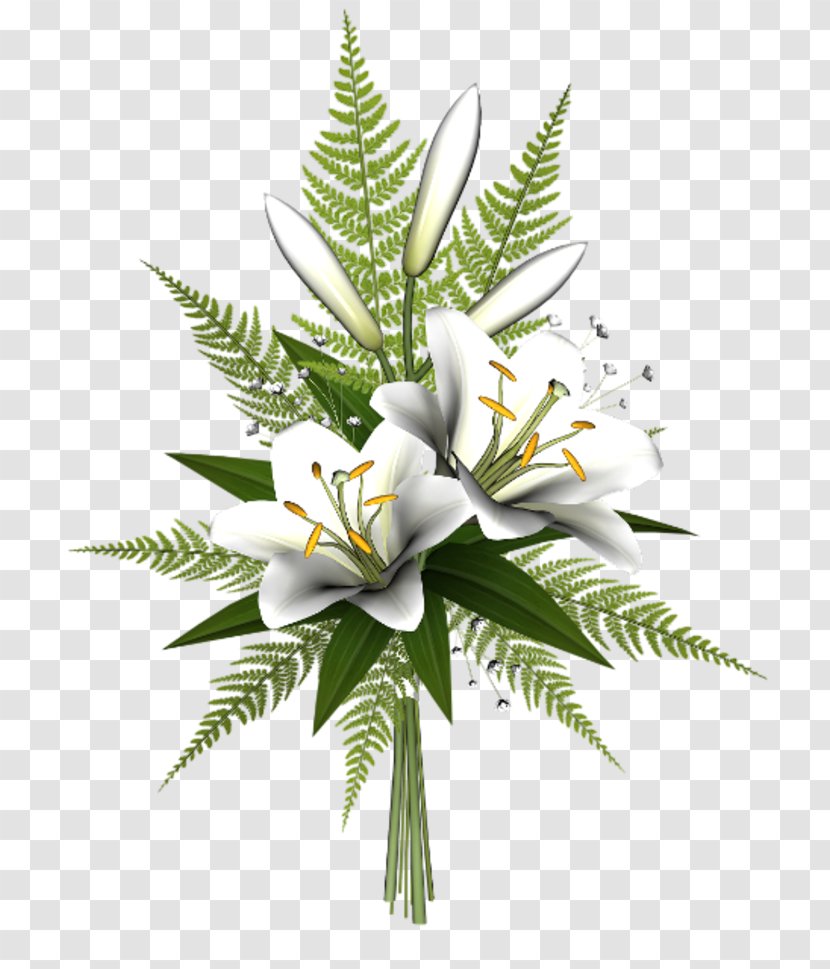 Flower Clip Art - Bouquet - Easter Lily Transparent PNG