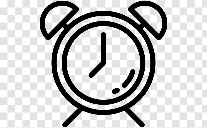 Cartoon Clock Svg Vector - Symbol - Trademark Transparent PNG