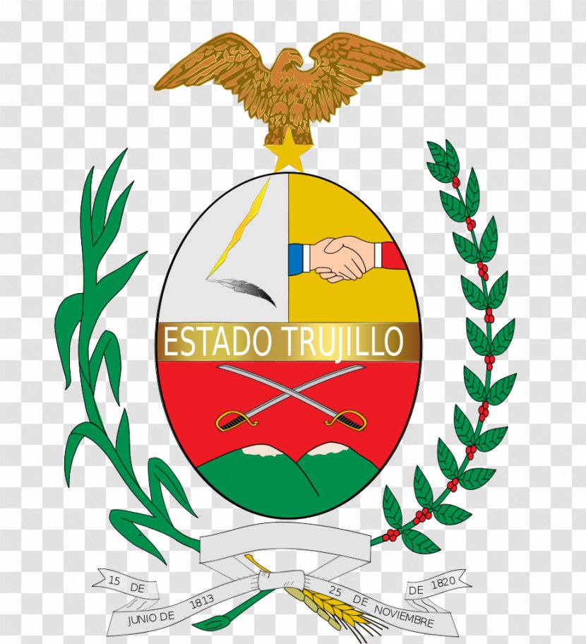 Escudo De Armas Del Estado Trujillo State Of Venezuela Coat Arms Meaning Transparent PNG