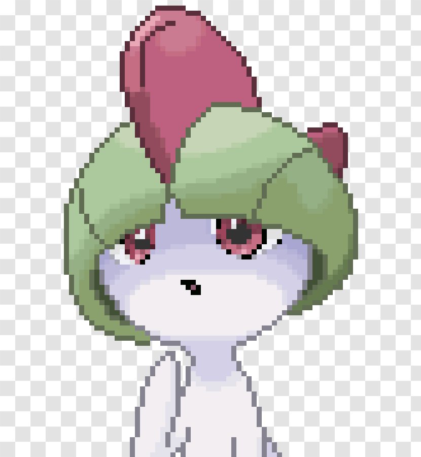 Ralts Pixel Art Pokémon - Tree - Pokemon Transparent PNG