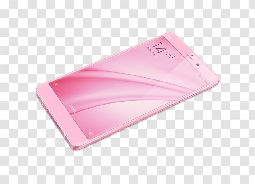 Smartphone Xiaomi Mi Note Mi4 Pink Transparent PNG