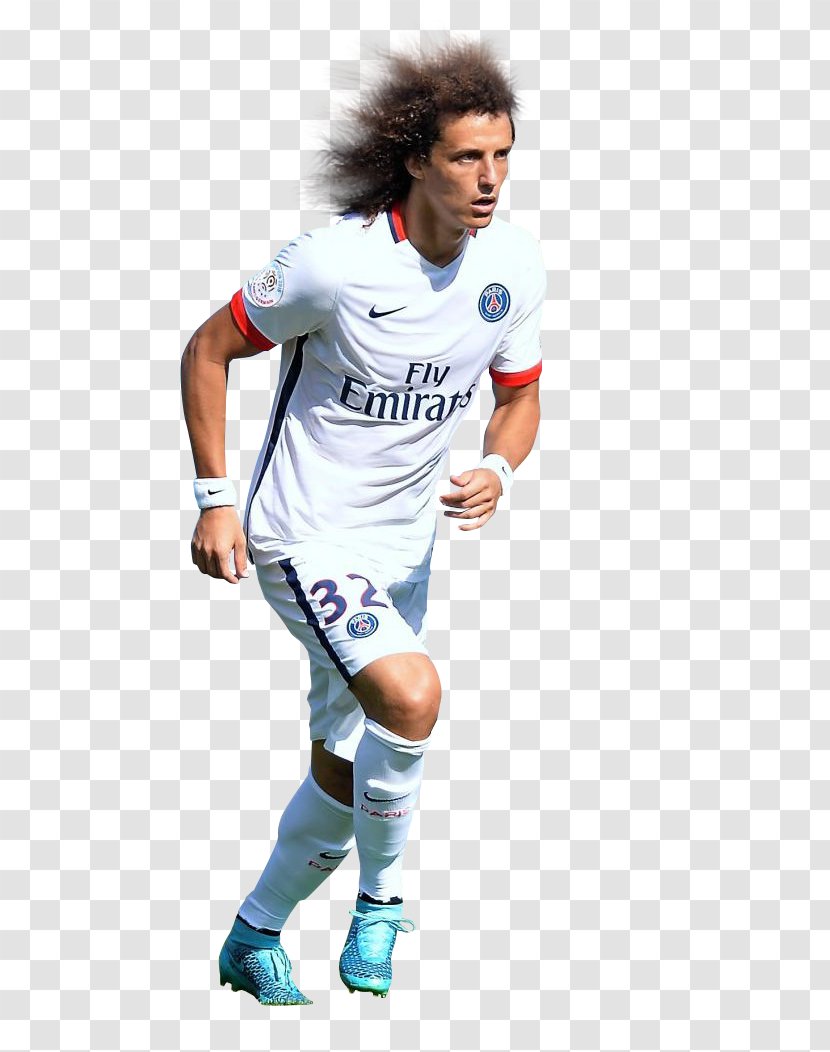 David Luiz Paris Saint-Germain F.C. Football Player Sport - Sleeve Transparent PNG
