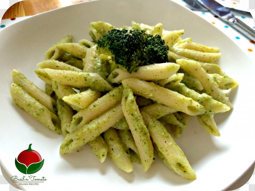 Penne Pesto Pasta Salad Vegetarian Cuisine - Cavatelli - Farfalle Al Transparent PNG