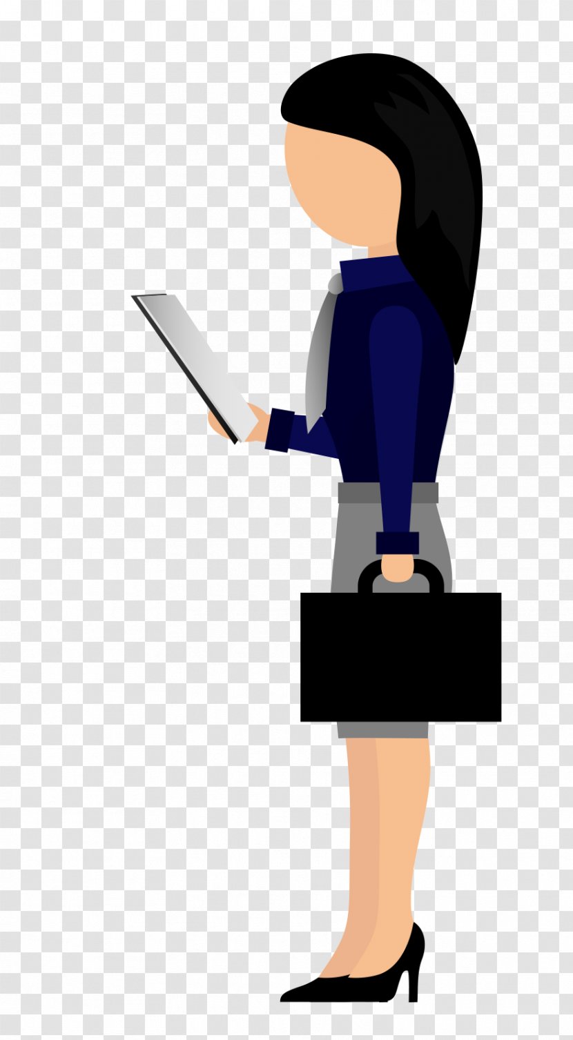 Briefcase Woman Designer - Watercolor - Carrying A Of Women Transparent PNG