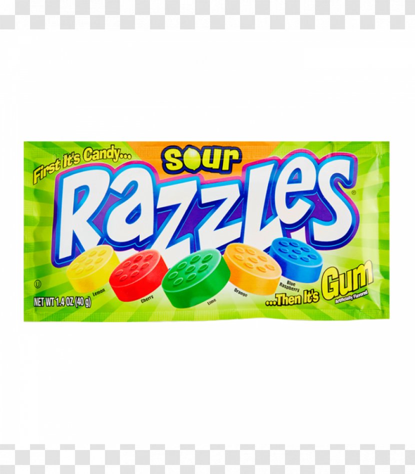 Chewing Gum Sour Razzles Candy Frankenmuth Cheese Haus - Jolly Rancher Transparent PNG