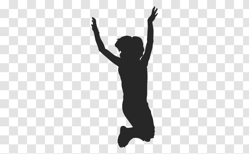 Silhouette Child - Human - Children Playing Transparent PNG