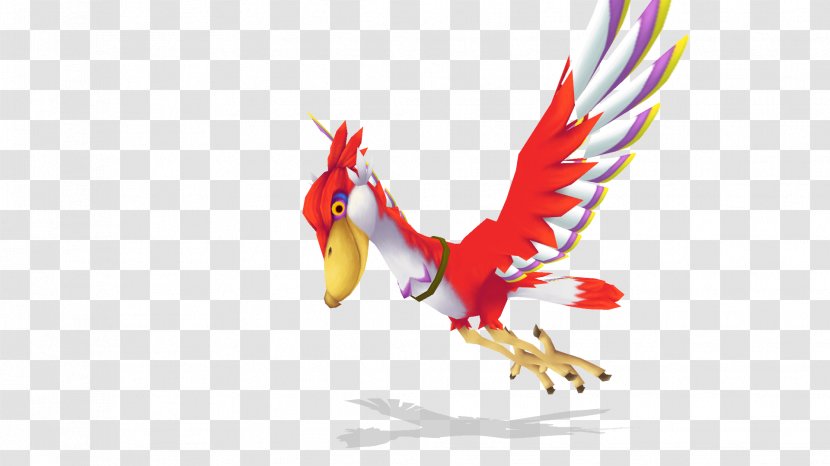 Super Smash Bros. For Nintendo 3DS And Wii U The Legend Of Zelda: Skyward Sword Desktop Wallpaper - Wing - Red Bird Transparent PNG