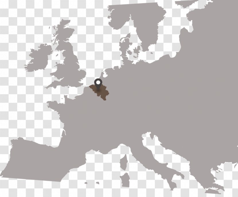 Europe Vector Map - Blank Transparent PNG