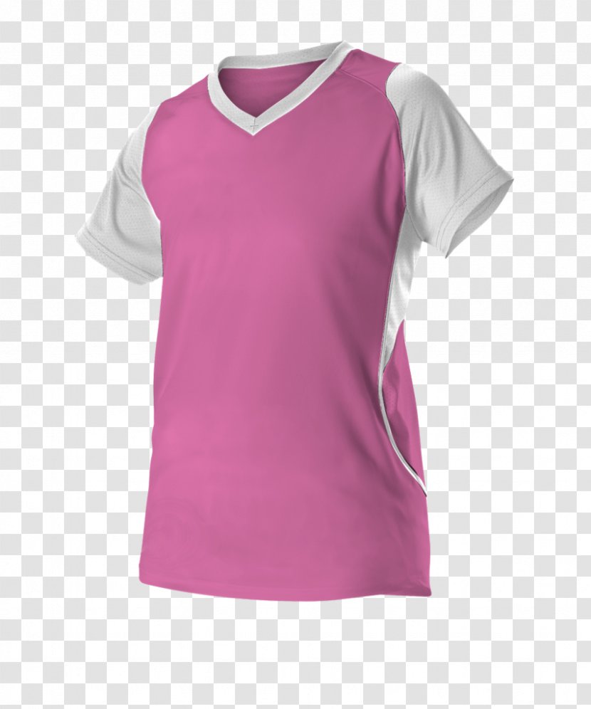 T-shirt Jersey Clothing Uniform - Pink Bowling Transparent PNG