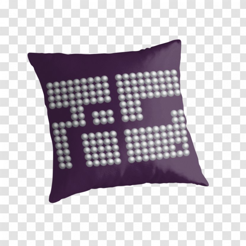 Throw Pillows T-shirt Splatoon Cushion - Purple - Pillow Transparent PNG