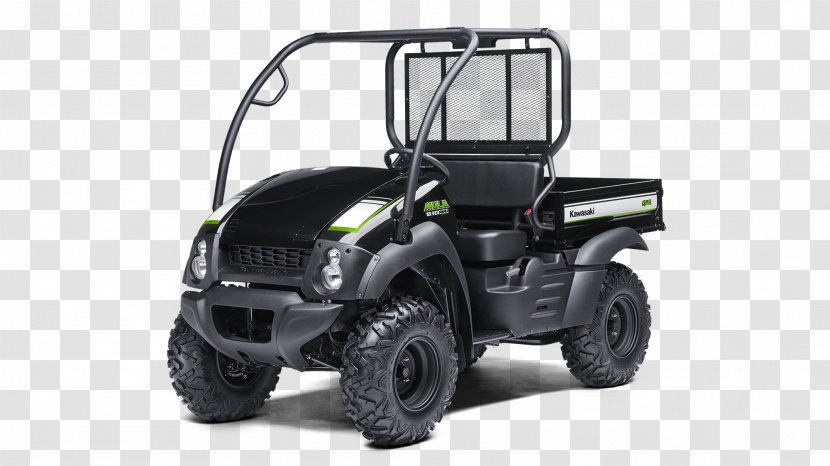Kawasaki MULE Side By Motorcycle Four-wheel Drive Utility Vehicle - Mule Transparent PNG