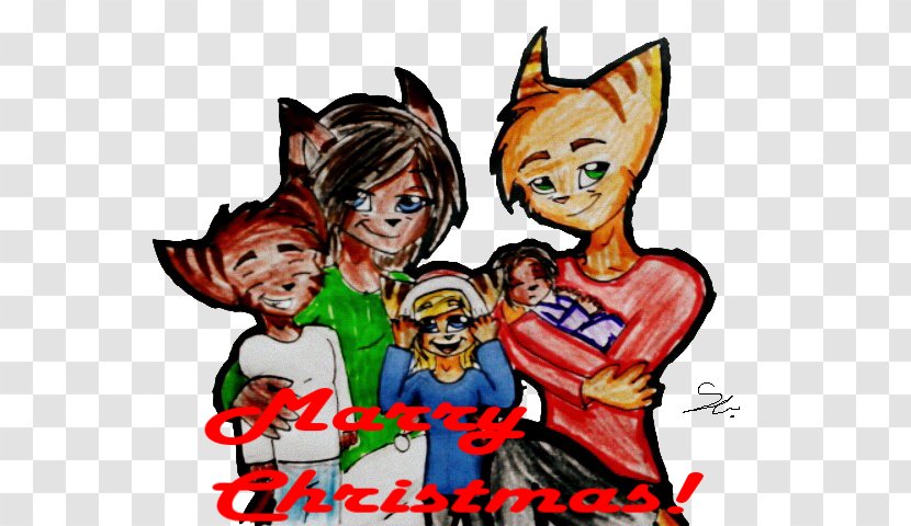 Cartoon Boy Friendship Clip Art - Tree - Marry Christmas Transparent PNG