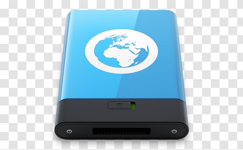 Electronic Device Gadget Multimedia - Blue Server W Transparent PNG